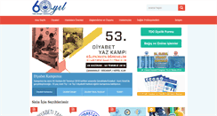 Desktop Screenshot of diabetcemiyeti.org